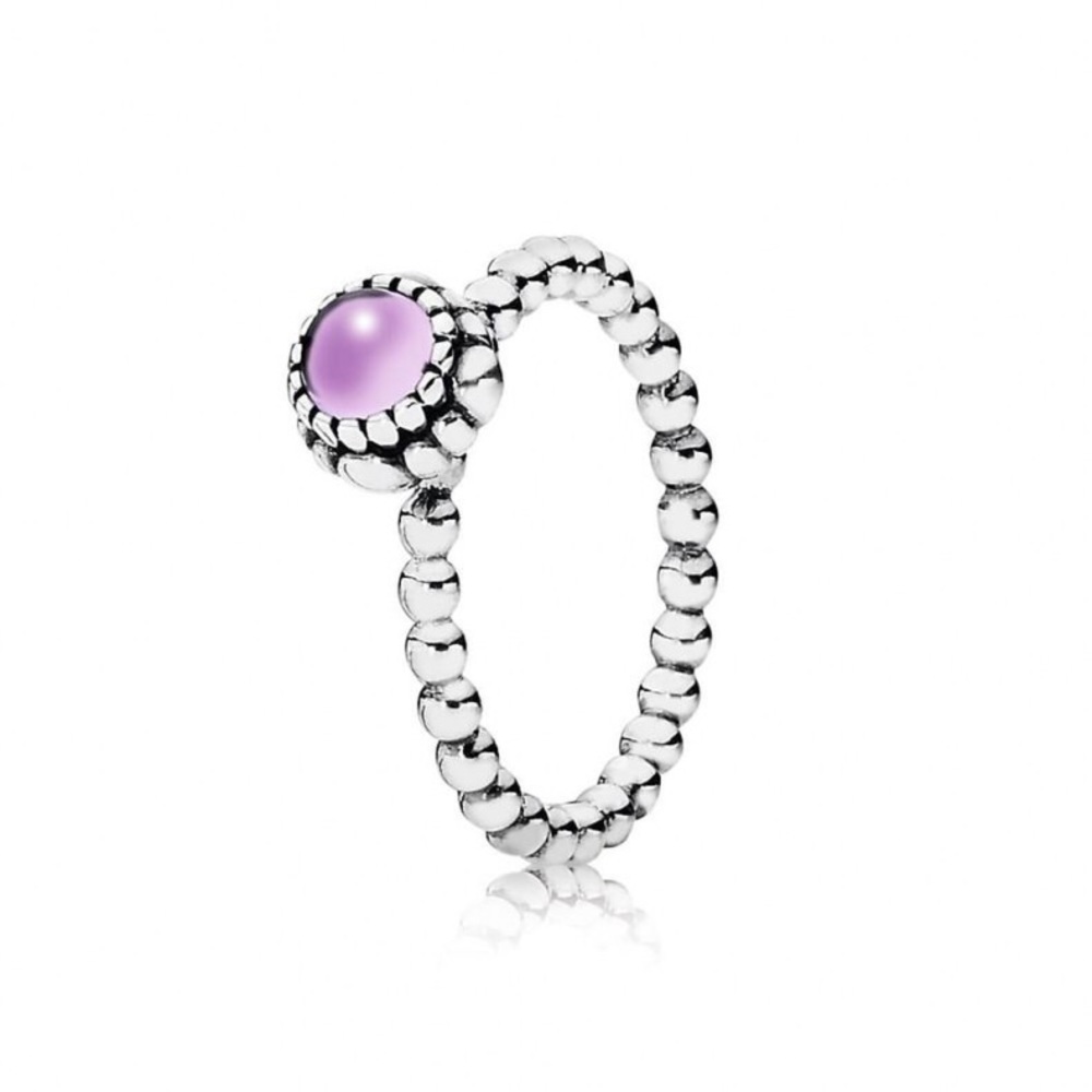 Pandora February Birthstone Ring